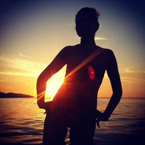 Il tramonto